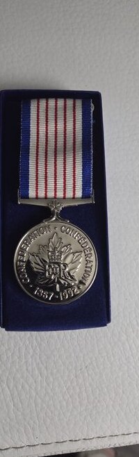 The Governor General of Canada's Commemorative Medal for Service to Canada, presented to Dr. Abdulla in 1993, marking the 125th anniversary of Confederation