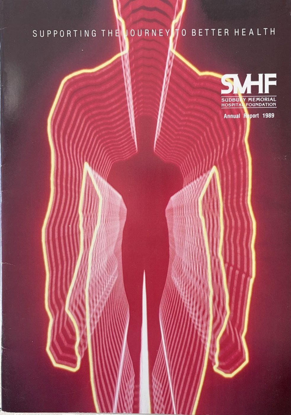 Cover of the Sudbury Memorial Hospital Foundation Annual Report 1989